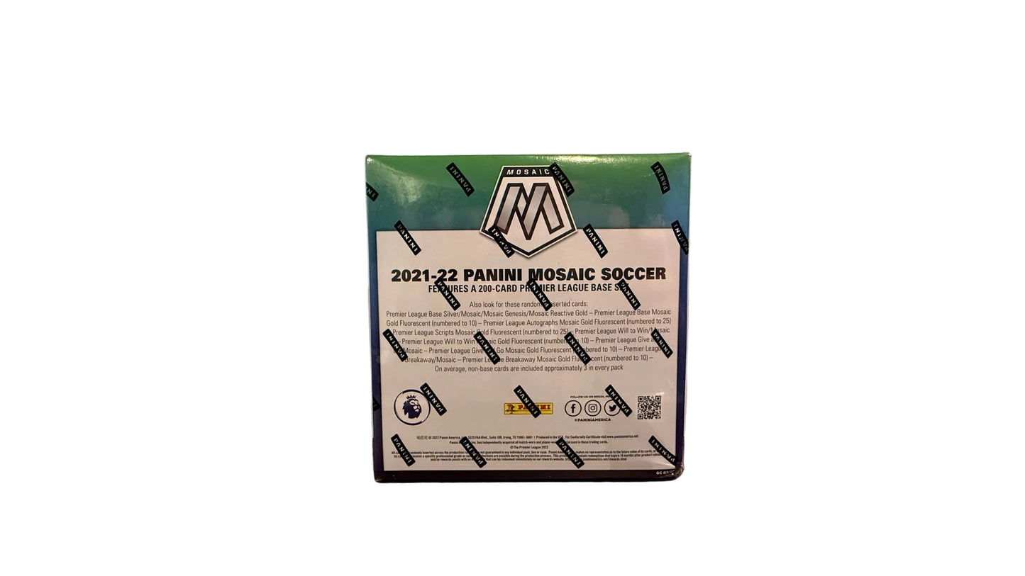 2021-2022 Panini Soccer Mosaic Mega Box (Premier League)