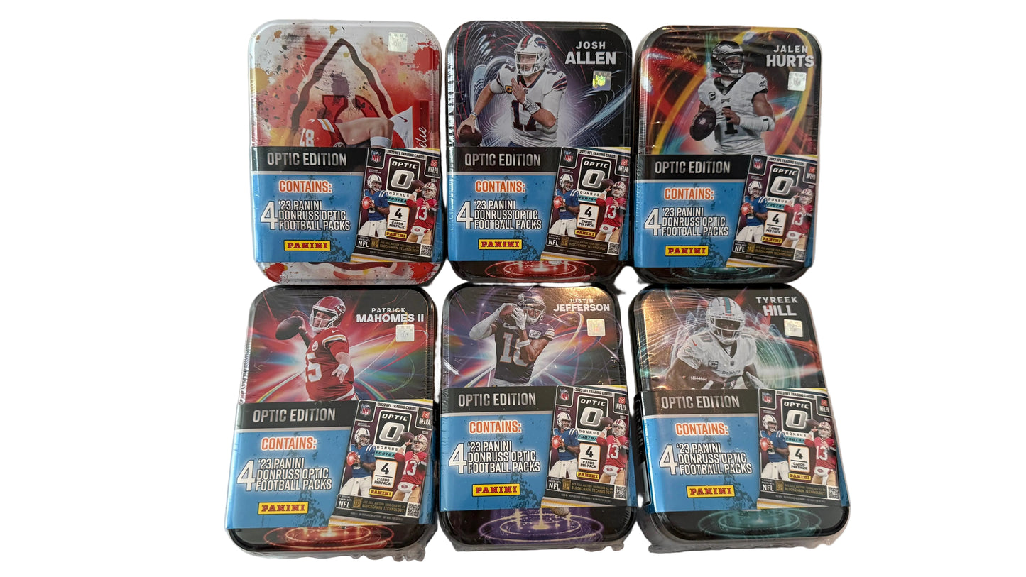2023 Panini NFL Optic Tins