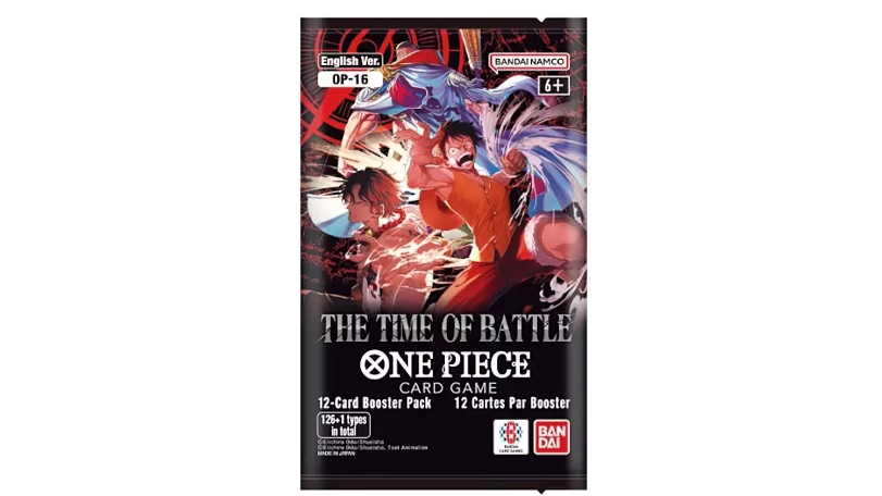 One Piece OP16 - The Time of Battle Sleeved Booster Pack