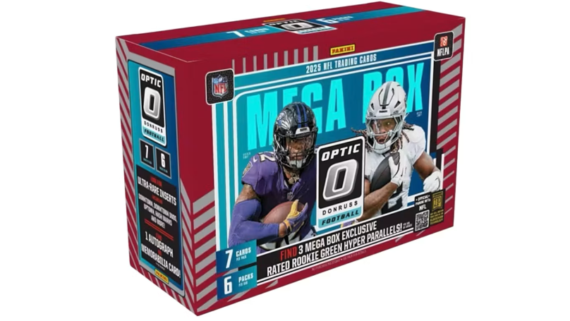 2025 Panini NFL Optic Mega Box (Green Hyper Parallels)