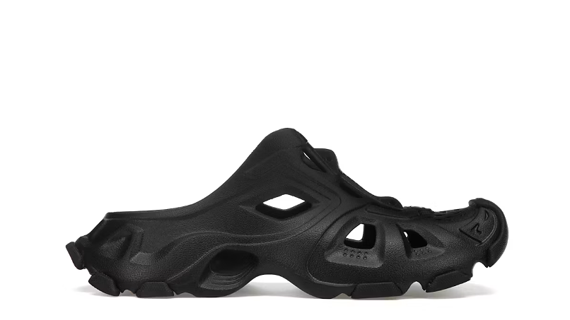 Balenciaga HD Mule Black Rubber