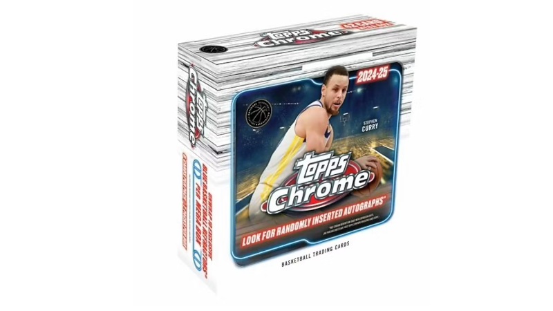 2024-2025 Topps Chrome NBA Mega Box