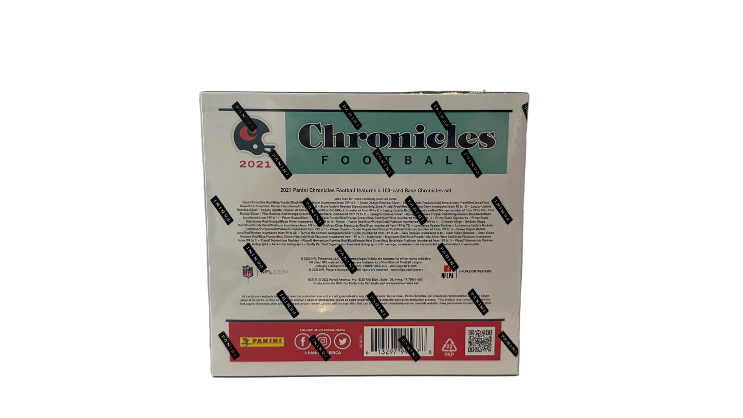 2021 Panini NFL Chronicles H2 Box