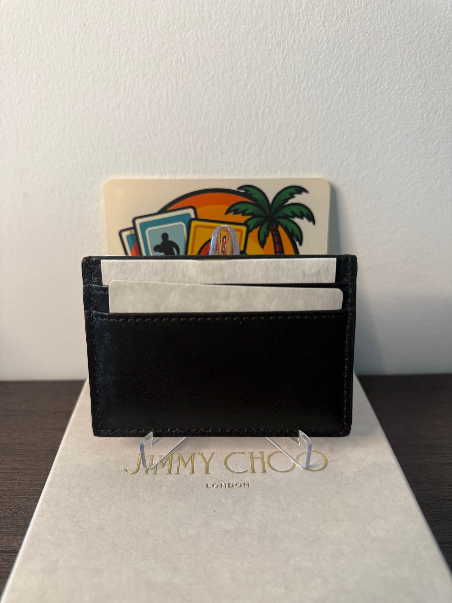 Jimmy Choo Studded Card Holder