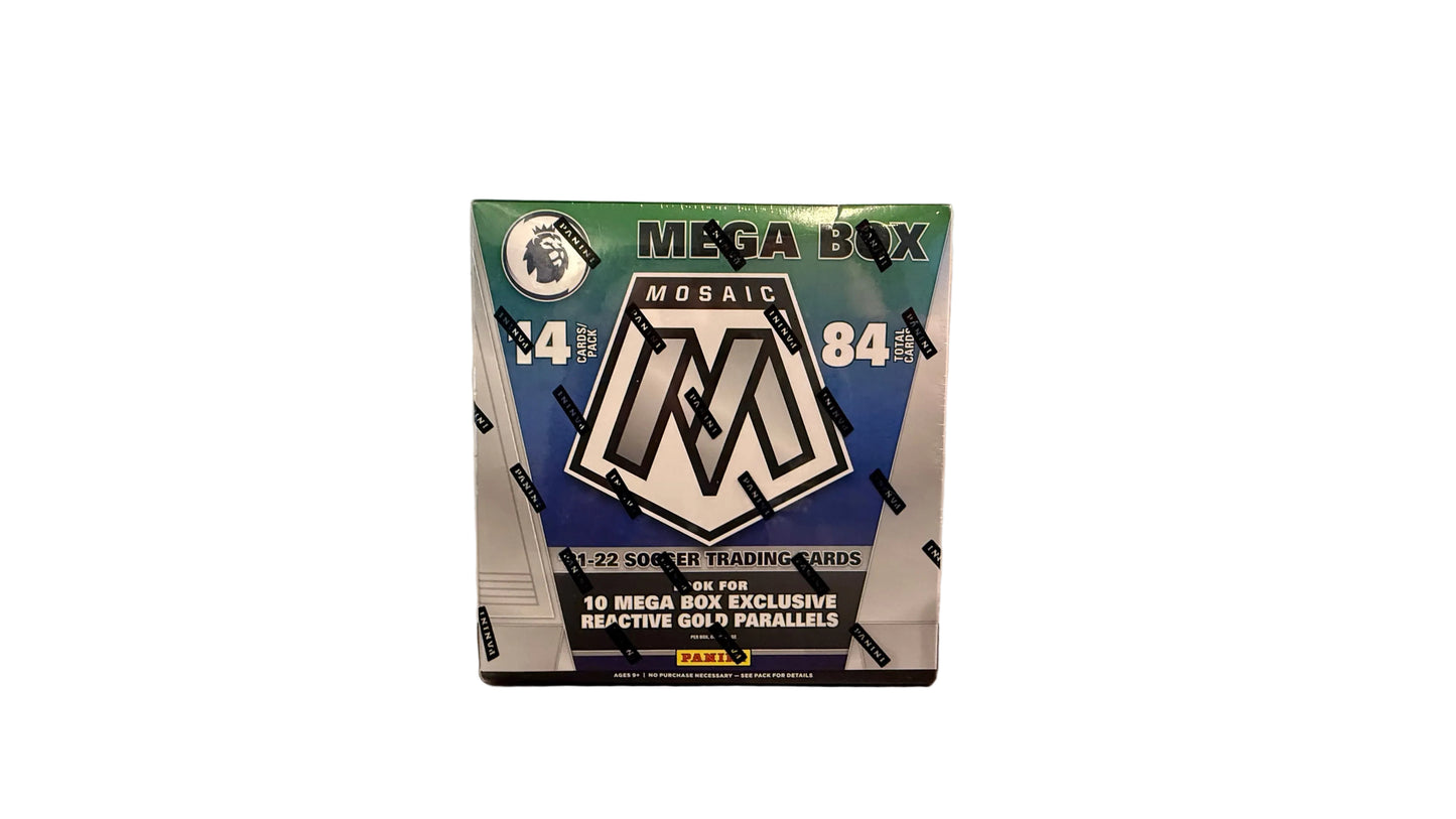 2021-2022 Panini Soccer Mosaic Mega Box (Premier League)