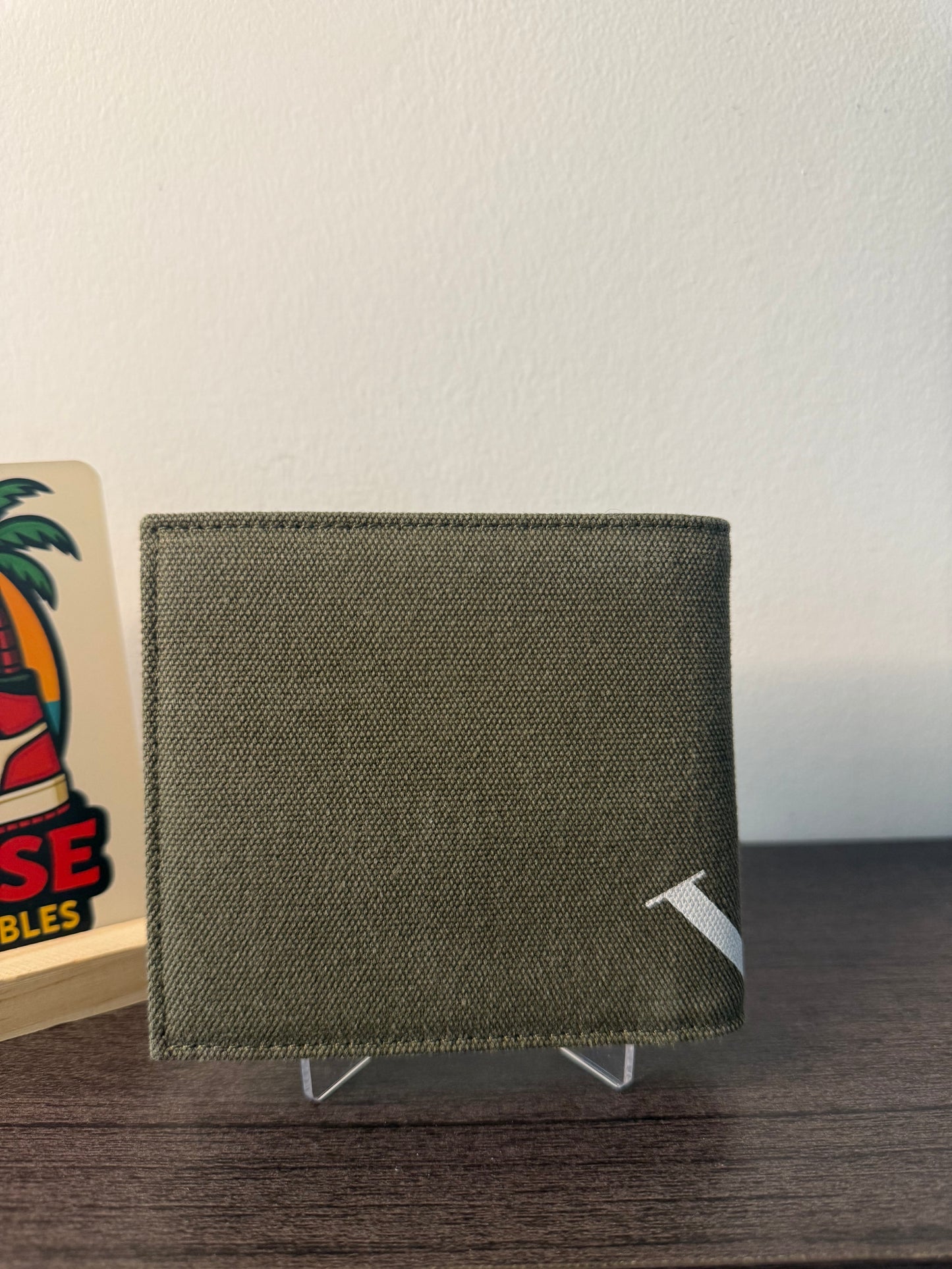 Valentino Canvas Bifold Wallet
