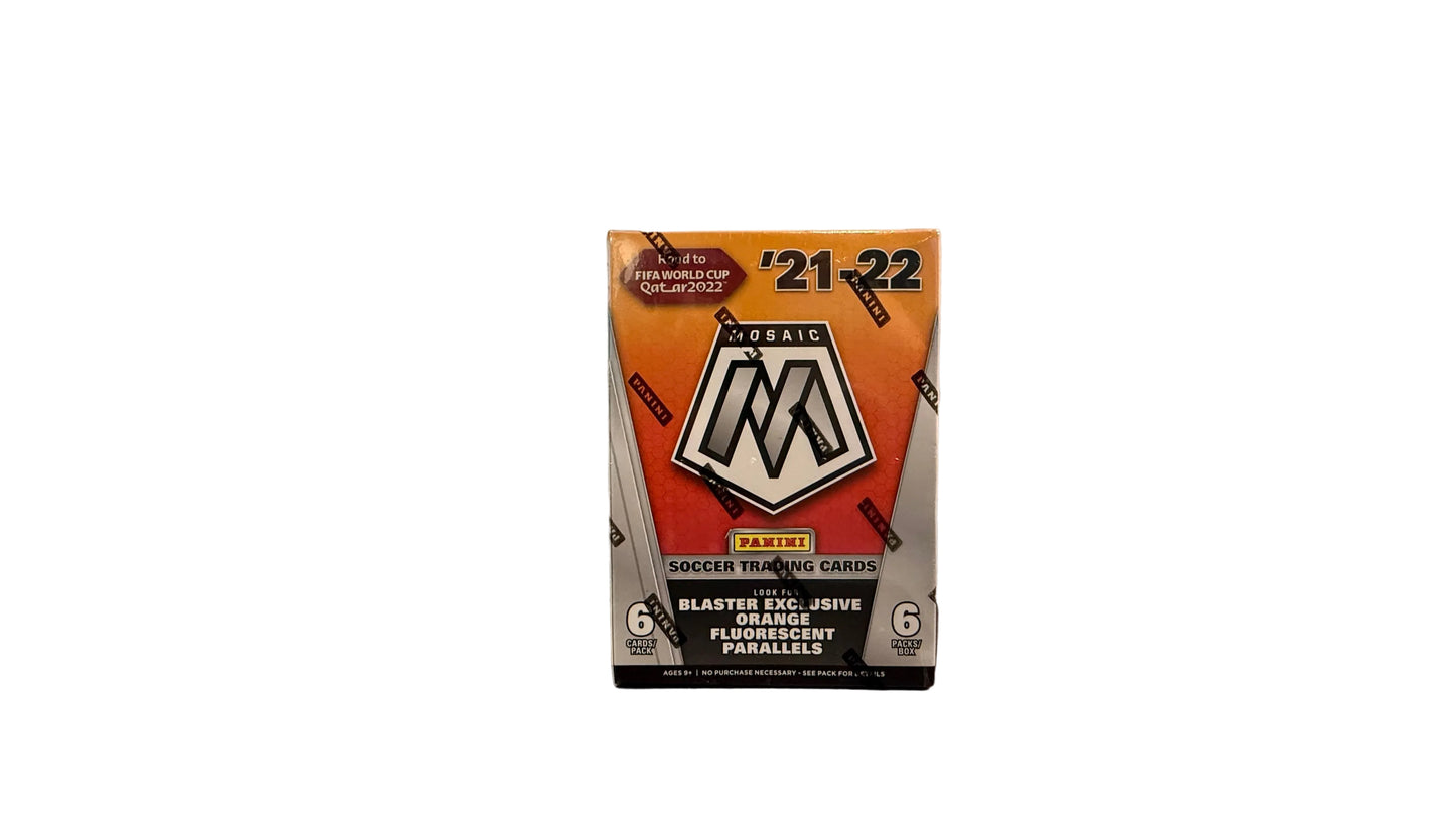 2021-2022 Panini Soccer Mosaic Blaster Box (Road to FIFA World Cup Qatar)