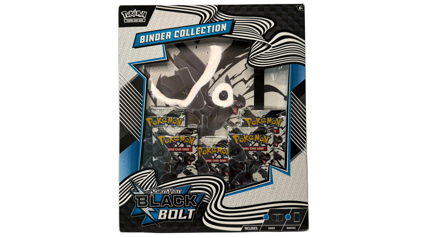 Pokemon Black Bolt Binder Collection