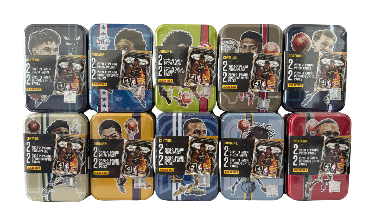 2020-2021 Panini NBA Optic/Prizm Tins