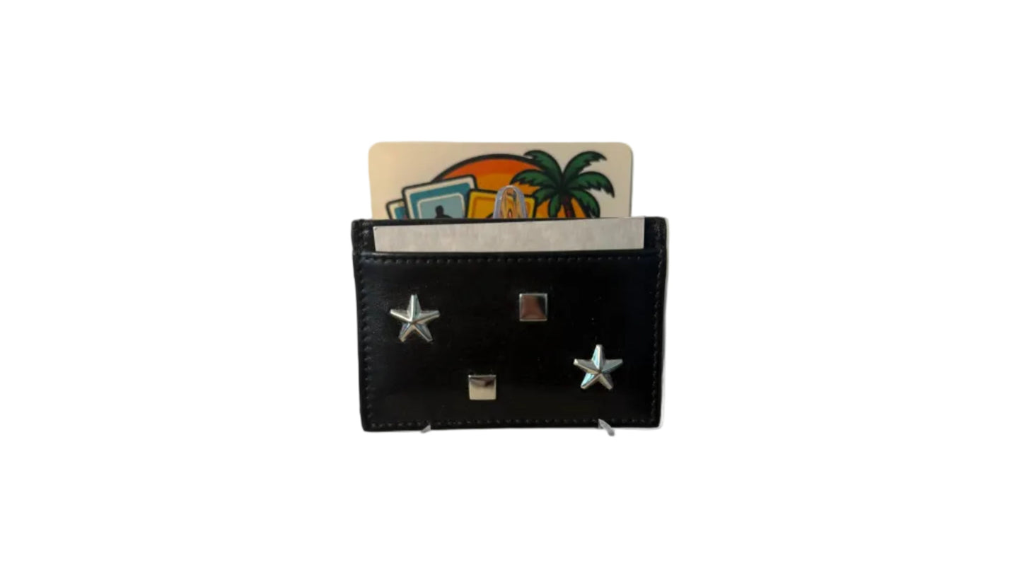 Jimmy Choo Studded Card Holder
