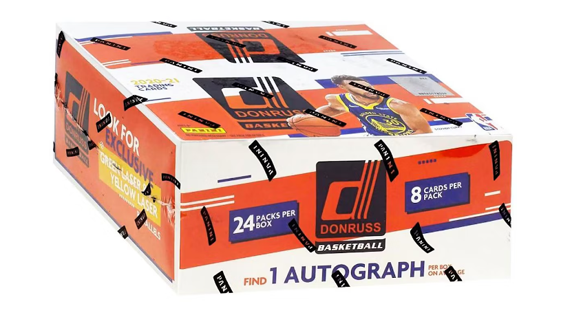 2020-2021 Panini NBA Donruss Retail Box