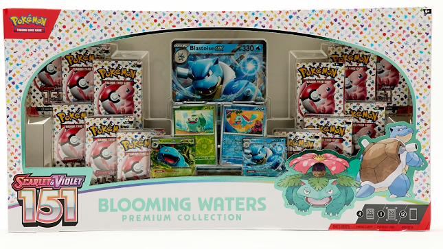 Pokemon 151 Blooming Waters Collection Box