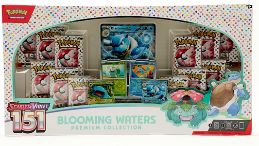 Pokemon 151 Blooming Waters Collection Box