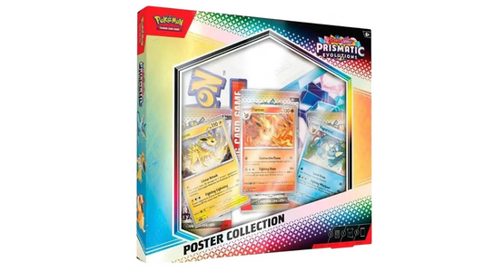 Pokemon Prismatic Evolutions Poster Collection Box