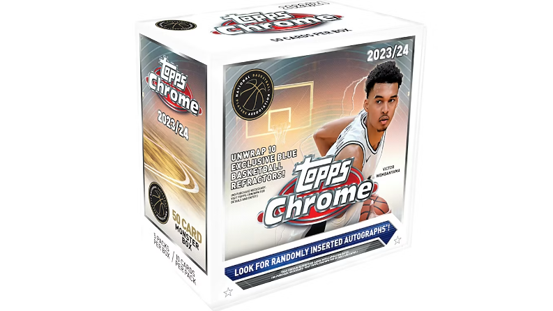 2023-2024 Topps Chrome Basketball Monster Box
