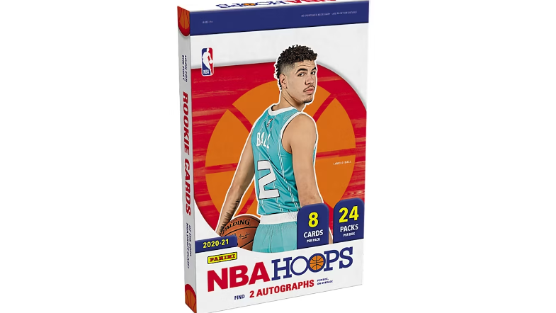 2020-2021 Panini NBA Hoops Hobby Box (2 Autos per box)