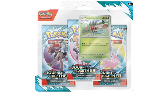 Pokemon Journey Together 3 Pack Blister (Assorted Promo)