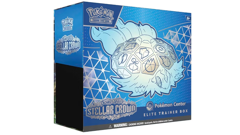 Pokemon Stellar Crown Elite Trainer Box (Pokemon Center Exclusive)