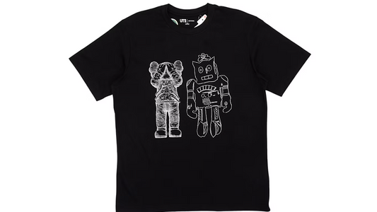 KAWS x Warhol UT Graphic (Black Robots)