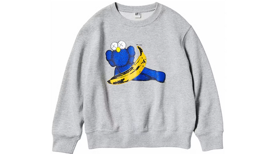 KAWS x Uniqlo Warhol Graphic Sweatshirt (Gray)
