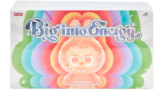 Pop Mart Labubu The Monsters Big into Energy Series Vinyl Plush Pendant Sealed Case (6 Blind Box)