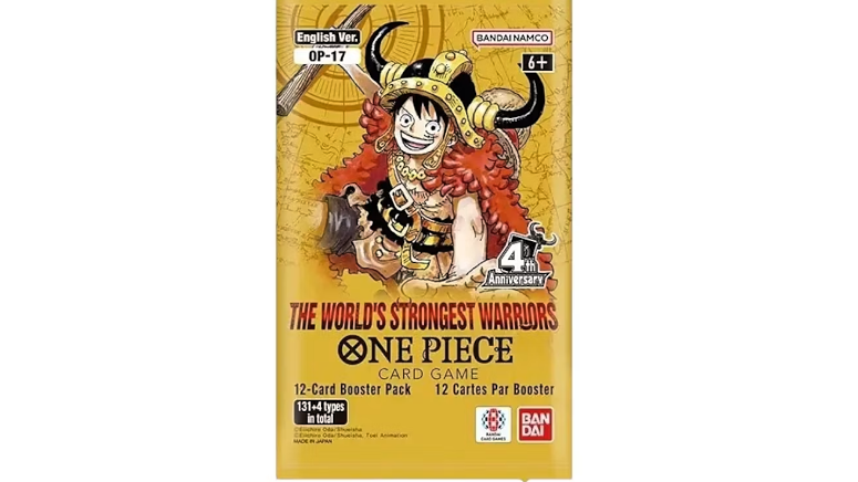 One Piece OP17 - The World's Strongest Warriors Sleeved Booster Pack