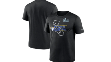 Los Angeles Rams Nike Super Bowl LVI Champions Hometown T-Shirt - Black