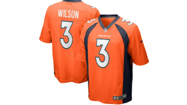 Russell Wilson Denver Broncos Nike Game Jersey - Orange